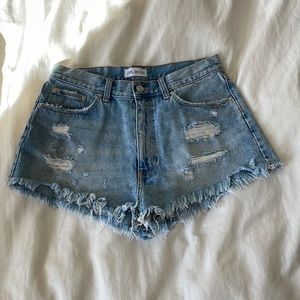 High waist shorts